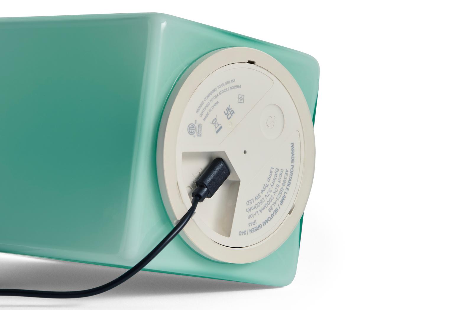 Parade Portable lampe, large - Seafoam green